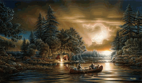 (image for) Evening Rendezvous Canvas